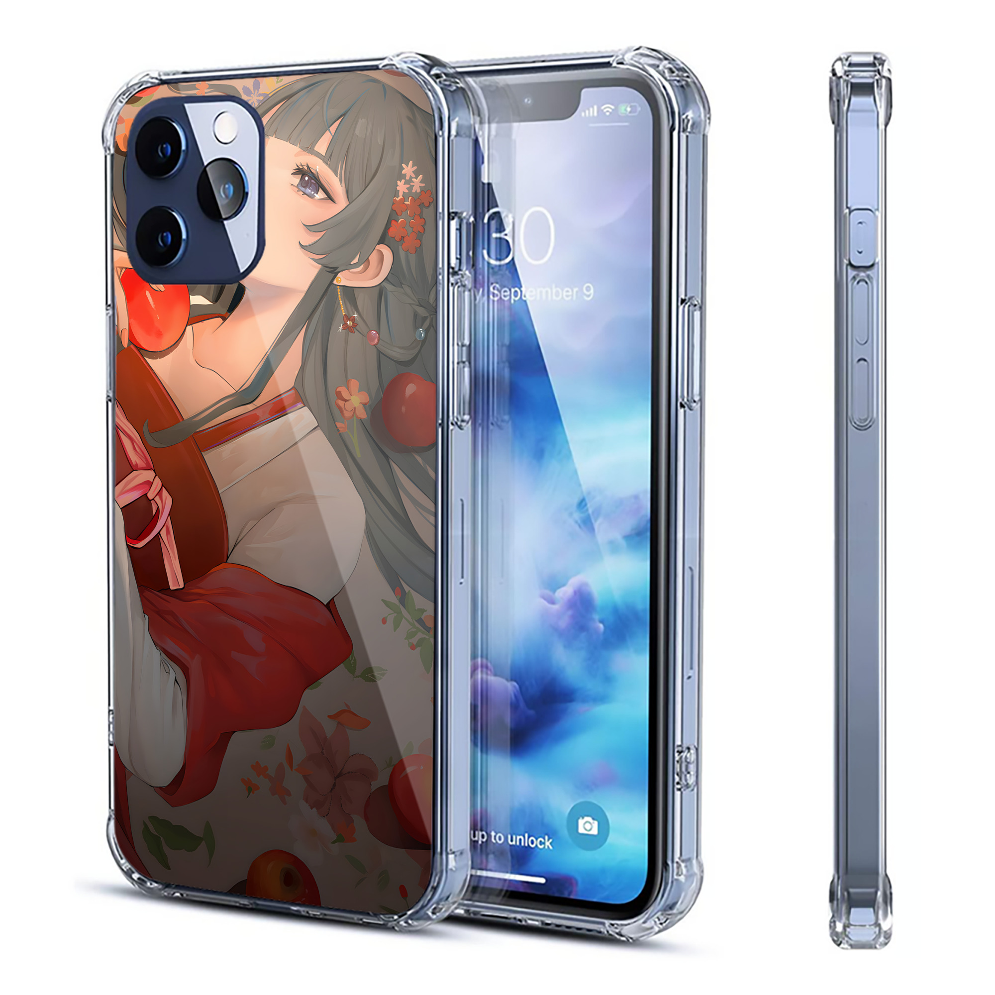 （画像用） 薬屋のひとりごと The Apothecary Diaries 【iPhone 12シリーズ対応】透明スマホケース（クリアソフトケース）